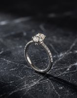 Ringe Dame in Weißgold Diamante ANOR-23-21